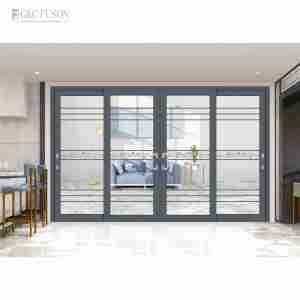 Sliding Glass Aluminum Profile Door Wardrobe Balcony