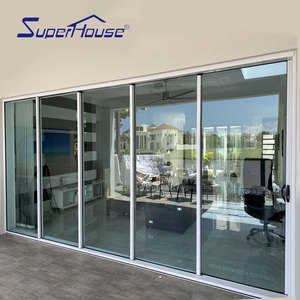 Exterior Doors For Houses Aluminum Sliding Door With AS2047 Sound Proof Door