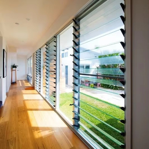AS2047 Customized Aluminum Glass Louver Window