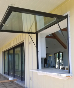 Super Narrow Frame Aluminium Window Flip Out Window