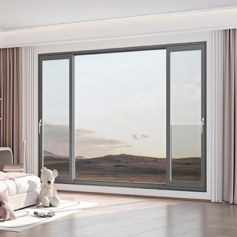 French Floor to Ceiling Aluminum Casement Windows