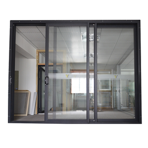 NFRC Certified Aluminum Low-E Sliding Shed Door
