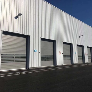 Wind Resistant Side Roll Door Aluminum High Speed Roller Door