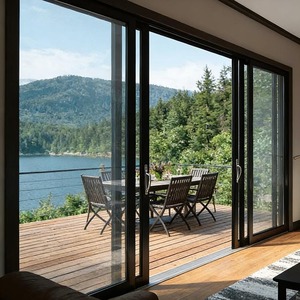 Sliding Doors for Hotel Distributors with Soundproof Double Glazed Tempered Glass