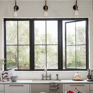 NFRC Standards High Energy Efficiency Double Glazing Aluminum Casement