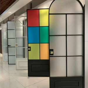 Arch Aluminum Casement Doors Interior Kitchen Double Door