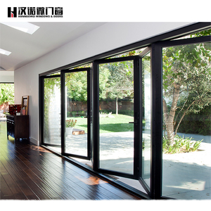 Aluminium Door Preventing Water Flowing Backwards Folding