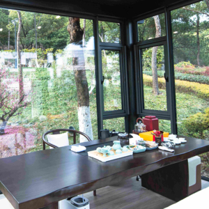 Double Glazed Aluminum Casement Windows Folding Screen