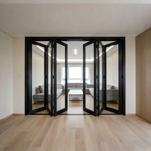 LEDOW Aluminum Bifold Door Heavy Duty Commercial Grade