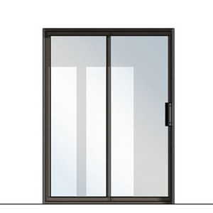 Partition Aluminium Fiber Glass exterior Sliding Door System