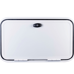 Strength Factory Camper Part White Lockable RV caravan Luggage Door Hatch Door