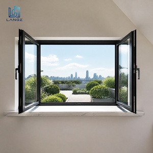 Wide Opening Slim Frame Aluminum Casement Window