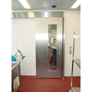 Sliding Door Made Of Stainless Steel